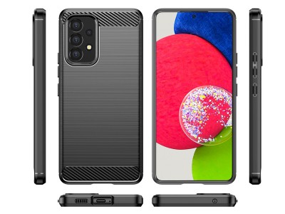 Fiber Armor Defender Black (�ern�) - Ochrann� kryt (obal) na Samsung Galaxy A53 5G