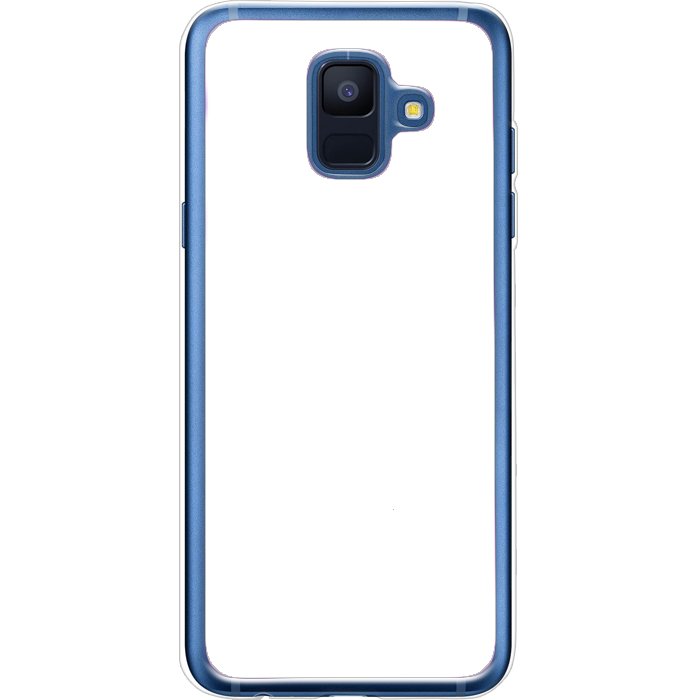 Ochrann kryt (obal) TPU s potlaou (vlastnou fotkou) s priesvitnm okrajom pre Samsung Galaxy A6 (2018)