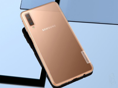 Nillkin Nature TPU Clear (ry) - Znakov ochrann kryt (obal) na Samsung Galaxy A7 2018 **AKCIA!!