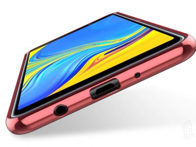 Glitter Series Rose Gold (ruov) - Ochrann kryt (obal) na Samsung Galaxy A7 2018