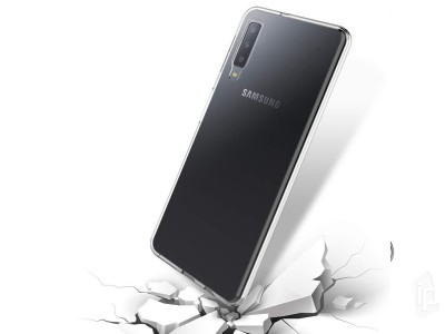 Ochrann kryt (obal) TPU Ultra Clear (ry) na Samsung Galaxy A7 2018 **VPREDAJ!!