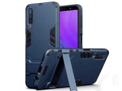 Armor Stand Defender (edo-modr) - Odoln kryt (obal) na Samsung Galaxy A7 2018