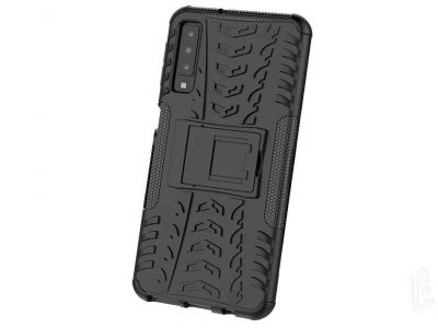 Spider Armor Case (ierny) - Odoln ochrann kryt (obal) na Samsung Galaxy A7 2018