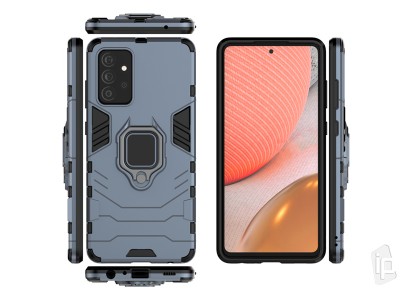 Armor Ring Defender (modr�) - Odoln� kryt (obal) na Samsung Galaxy A72 4G / 5G