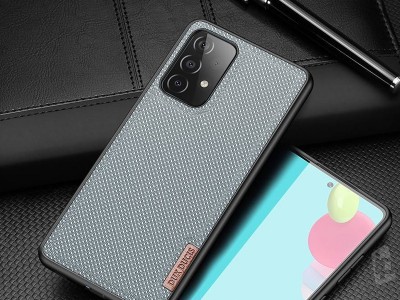 Fino Nylon Shield (�ed�) - Ochrann� kryt (obal) pre Samsung Galaxy A72 4G / A72 5G
