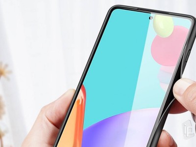 Fino Nylon Shield (�ed�) - Ochrann� kryt (obal) pre Samsung Galaxy A72 4G / A72 5G