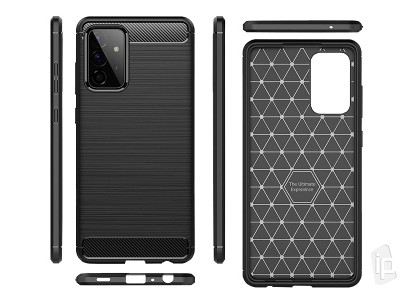 Fiber Armor Defender Blue (tmavomodr�) - Ochrann� kryt (obal) na Samsung Galaxy A72 4G / 5G