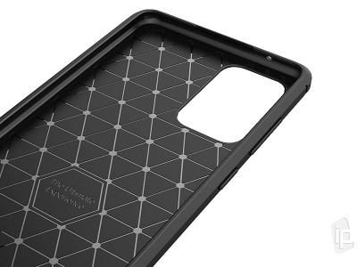 Fiber Armor Defender Black (ern) - Ochrann kryt (obal) na Samsung Galaxy A72 4G / 5G