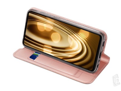 Luxusn� Slim Fit puzdro (ru�ov�) pre Samsung Galaxy A72 4G / 5G