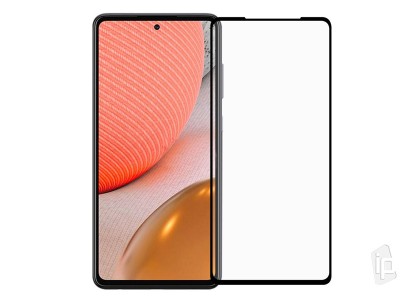 2.5D Glass - Tvrdené ochranné sklo s pokrytím celého displeja pro Samsung Galaxy A72 4G / 5G (černé)