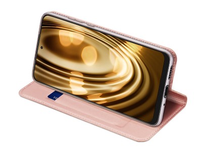 Luxusn� Slim Fit puzdro (ru�ov�) pre Samsung Galaxy A73 5G