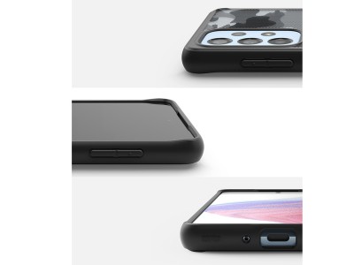 RINGKE Fusion X Camouflage - Odoln� ochrann� kryt (obal) na Samsung Galaxy A73 5G