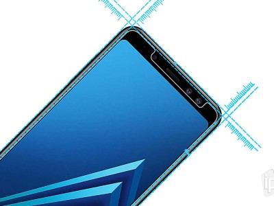 Tempered Glass Clear (re) - Tvrden sklo na displej pre Samsung Galaxy A8 **AKCIA!!