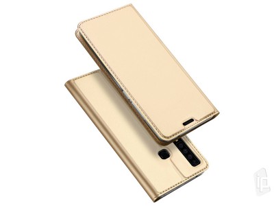 Luxusn Slim puzdro (zlat) s magnetickm zatvranm pre Samsung Galaxy A9 2018 **VPREDAJ!!