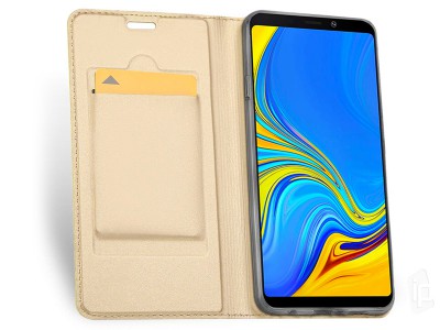 Luxusn Slim puzdro (zlat) s magnetickm zatvranm pre Samsung Galaxy A9 2018 **VPREDAJ!!