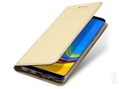 Luxusné Slim puzdro (zlaté) s magnetickým zatváraním pre Samsung Galaxy A9 2018 **VÝPREDAJ!!