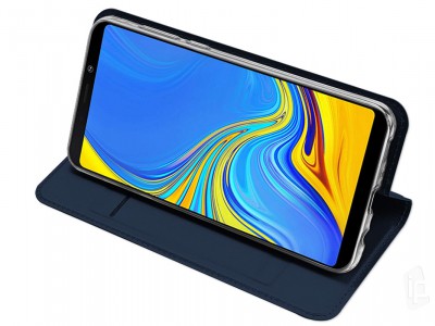 Luxusn Slim puzdro (tmavomodr) s magnetickm zatvranm pre Samsung Galaxy A9 2018 **VPREDAJ!!