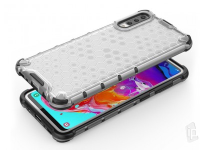 Honeycomb Hard Shell (modr) - Odoln ochrann kryt (obal) na Samsung Galaxy A50
