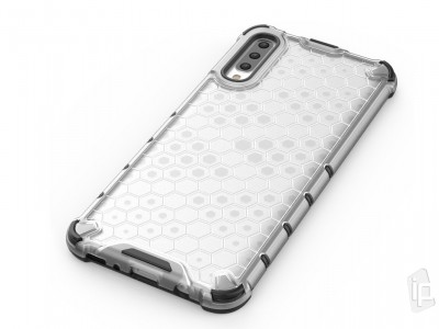 Honeycomb Hard Shell (erven) - Odoln ochrann kryt (obal) na Samsung Galaxy A50 / A30S **VPREDAJ!!
