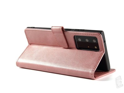 Elegance Stand Wallet II (rov) - Penenkov pouzdro na Samsung Galaxy Note 20 Ultra