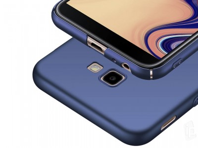 Slim Line Elitte (modr) - Plastov ochrann kryt (obal) na Samsung Galaxy J4 Plus **VPREDAJ!!