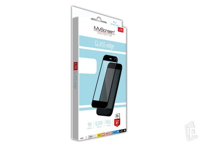 MyScreen 2.5D Full Glue Tempered Glass (ierne) - Tvrden sklo na cel displej na Huawei Mate 20 Lite