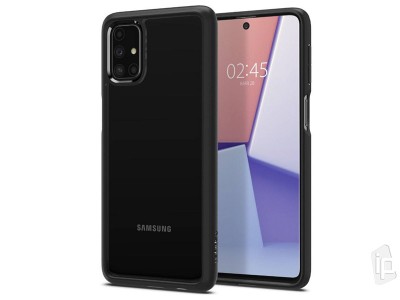 Spigen Ultra Hybrid (ierny) - Ochrann kryt (obal) na Samsung Galaxy M51