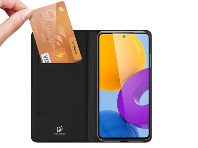Luxusn� Slim Fit puzdro (modr�) pre Samsung Galaxy M52 5G