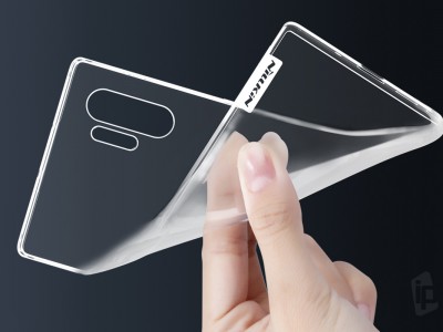 Nillkin Nature TPU Grey (ed) - Znakov ochrann kryt (obal) na Samsung Galaxy Note 10 Plus
