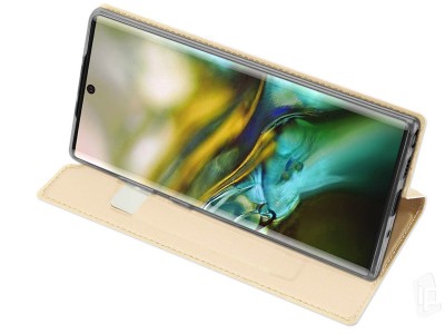 Luxusn Slim Fit puzdro (zlat) pre Samsung Galaxy Note 10 Plus