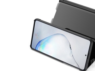 Mirror Standing Cover (modr) - Zrkadlov puzdro pre Samsung Galaxy Note 10 lite / A81 **AKCIA!!