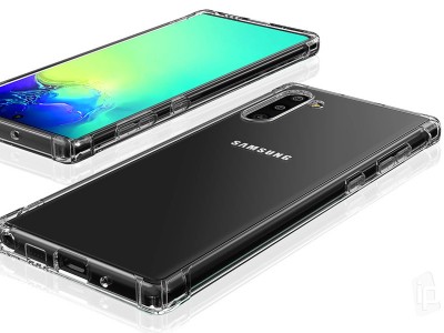 Shock Absorber Clear (ry) - Odoln kryt (obal) na Samsung Galaxy Note 10