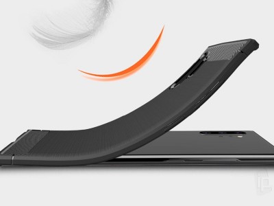 Fiber Armor Defender Black (ierny) - Odoln ochrann kryt (obal) na Samsung Galaxy Note 10 Plus