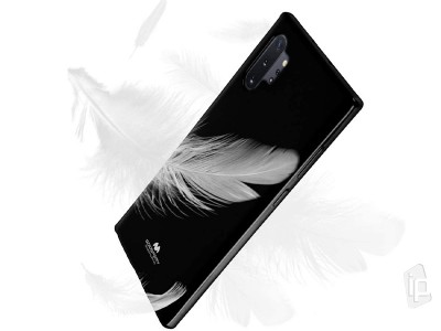 Jelly TPU Black (ierny) - Ochrann kryt (obal) na Samsung Galaxy Note 10 Plus