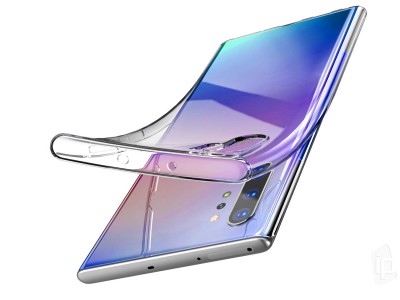BAZÁR Ochranný kryt (obal) TPU Ultra Slim Clear (číry) na Samsung Galaxy Note 10 Plus **AKCIA!!