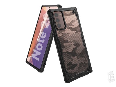 RINGKE Fusion X Camouflage - Odoln ochrann kryt (obal) na Samsung Galaxy Note 20