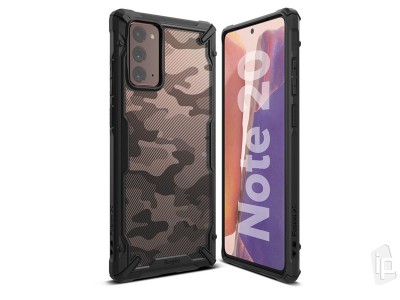 RINGKE Fusion X Camouflage - Odoln ochrann kryt (obal) na Samsung Galaxy Note 20