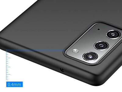 Ochrann kryt (obal) Slim TPU Black (ierny) na Samsung Galaxy Note 20