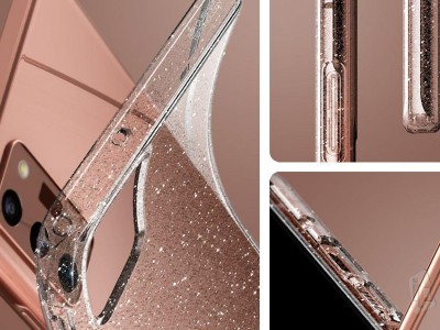 Spigen Liquid Crystal Glitter (ry) - Luxusn ochrann kryt (obal) na Samsung Galaxy Note 20