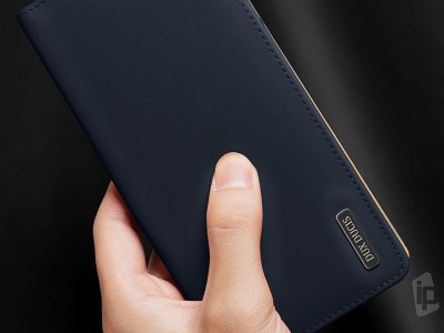 Koen puzdro DUX Wish Real Leather (tmavomodr) pre Samsung Galaxy Note 20 Ultra