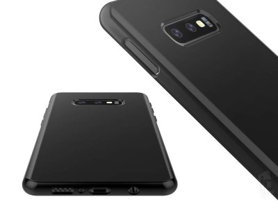 Ochrann kryt (obal) Slim TPU Black (ierny) na Samsung Galaxy S10e