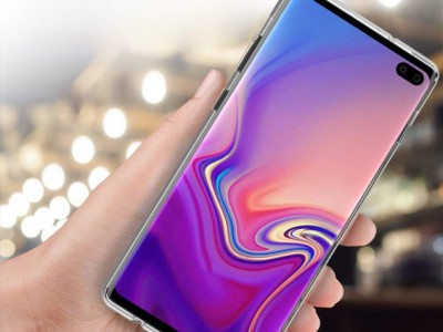 Ochrann� kryt (obal) TPU Ultra Clear (��ry) na Samsung Galaxy S10 Plus **AKCIA!!