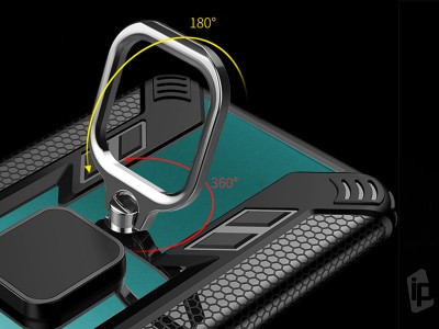 Fusion Ring X (ierny) - Odoln kryt (obal) na Samsung Galaxy S10