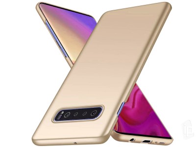 Slim Line Elitte (zlat) - Plastov ochrann kryt (obal) na Samsung Galaxy S10 Plus