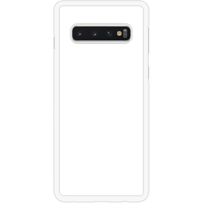 Kryt (obal) s potlaou (vlastnou fotkou) s bielym okrajom pre Samsung Galaxy S10 Plus