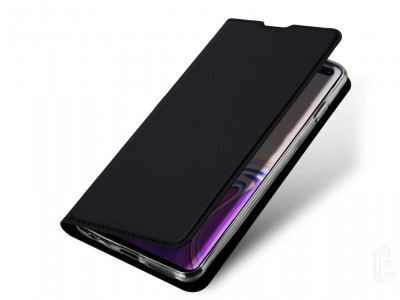 Luxusné Slim Fit puzdro (čierne) pre Samsung Galaxy S10 Plus