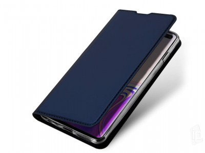Luxusn Slim Fit puzdro (tmavomodr) pre Samsung Galaxy S10 Plus