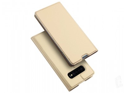 Luxusn Slim Fit puzdro (zlat) pre Samsung Galaxy S10 Plus