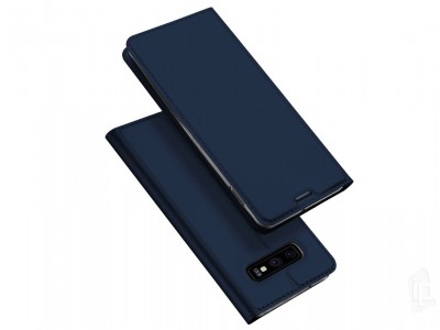 Luxusn Slim Fit puzdro (tmavomodr) pre Samsung Galaxy S10e