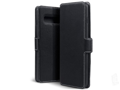 Peaenkov puzdro Slim Wallet pre Samsung Galaxy S10 - ierne